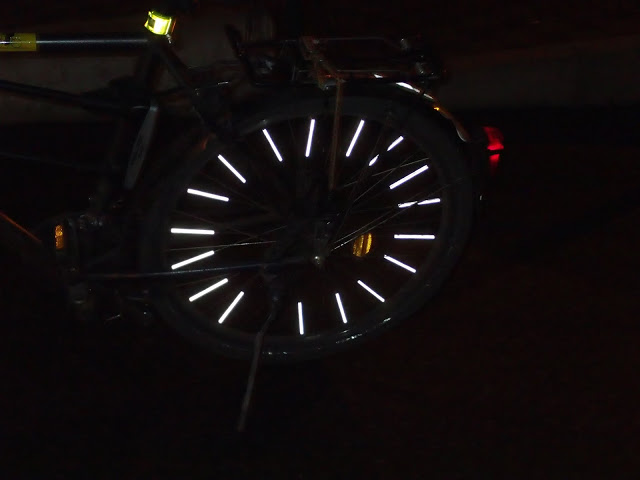 Réflecteur rayon vélo